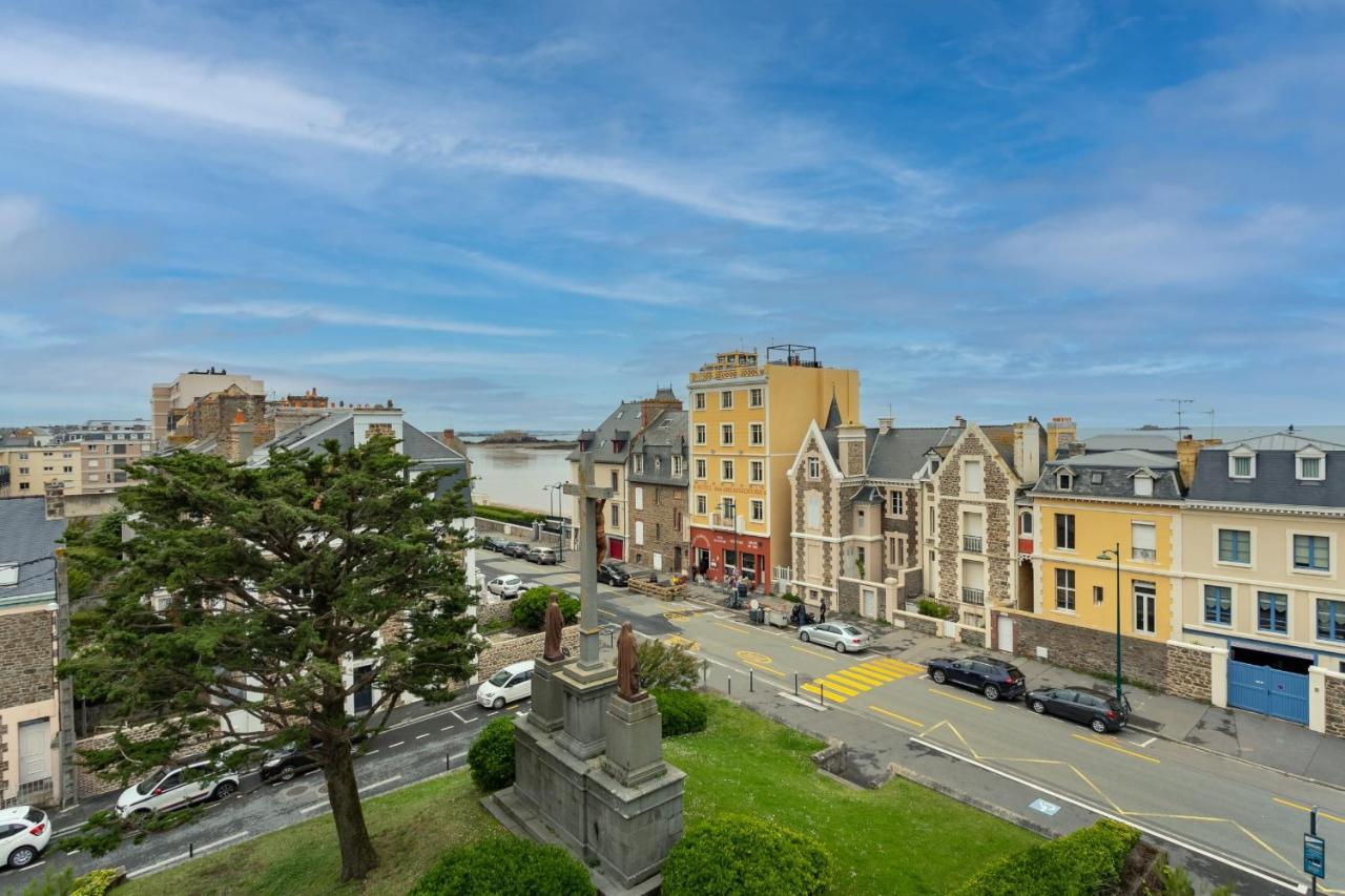 Le Petit Sillon - Joli T2 Renove Vue Mer Parking Сен-Мало Экстерьер фото